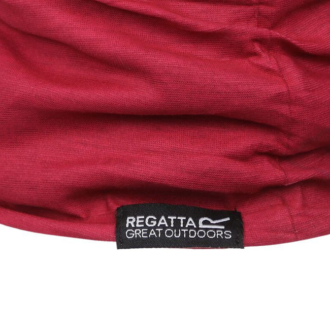 Berry Pink - Side - Regatta Great Outdoors Unisex Multitube II Scarf-Neckwarmer