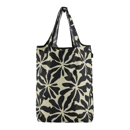 Black-Light Vanilla - Front - Regatta Abstract Floral Tote Bag