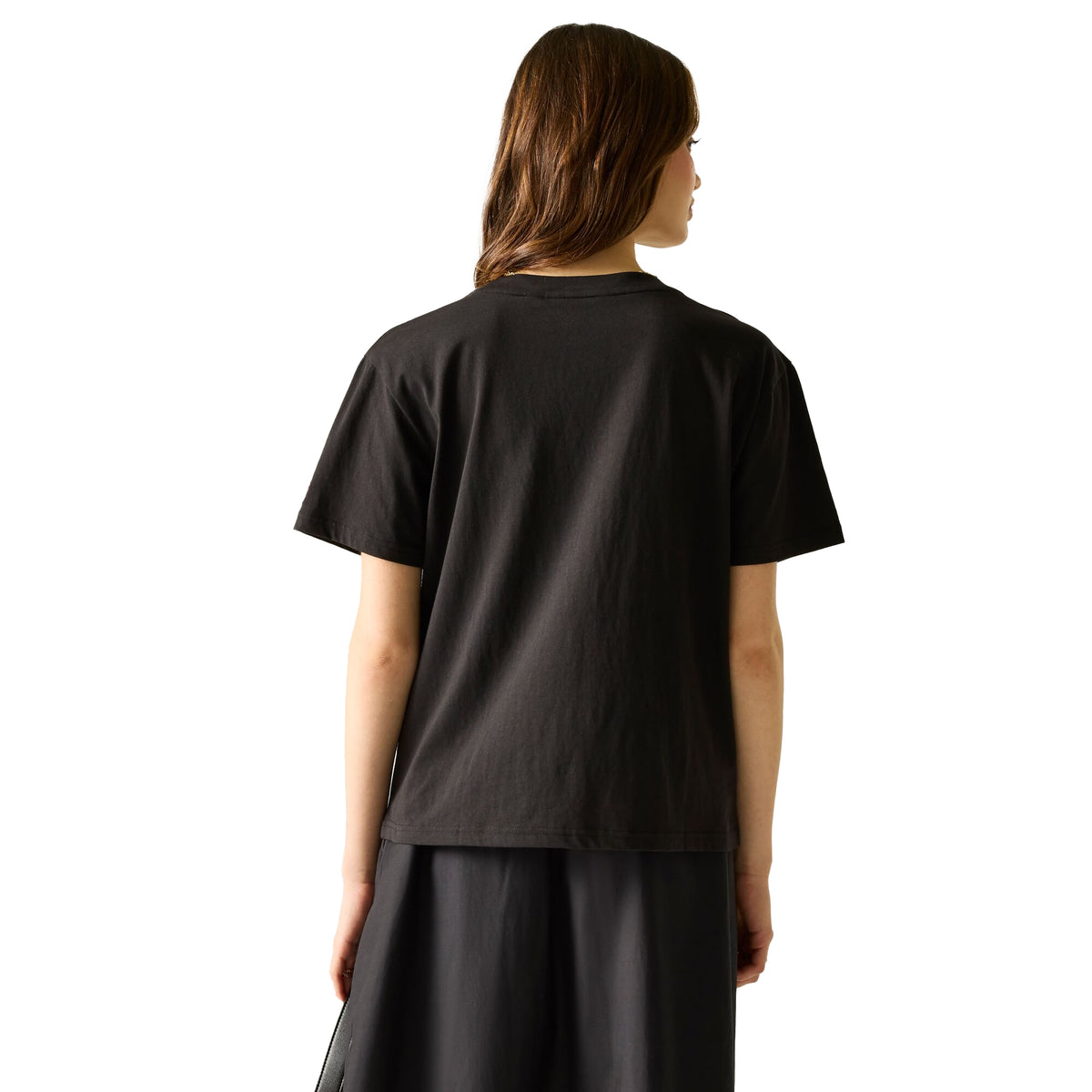 Black - Close up - Regatta Womens-Ladies Cath Kidston Floral Oversized T-Shirt