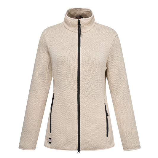 Light Vanilla-Moonbeam - Front - Regatta Womens-Ladies Elzie Fleece Jacket