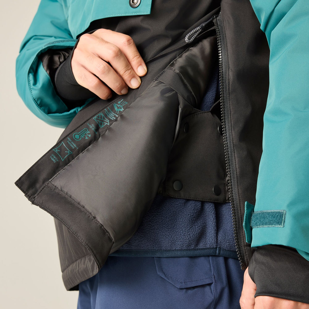 Mediterranea - Close up - Dare 2B Mens Freeride Pull Over Ski Jacket