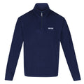 Moonlight Denim - Front - Regatta Great Outdoors Mens Thompson Half Zip Fleece Top
