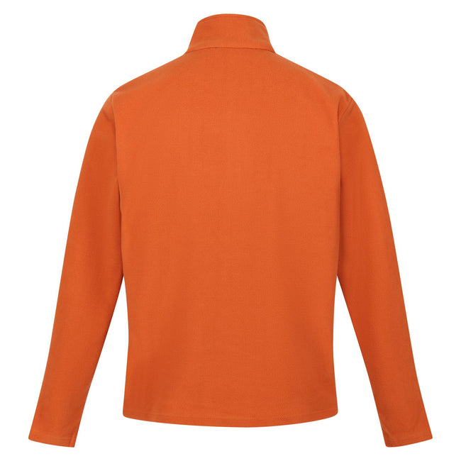 Burnt Copper - Back - Regatta Great Outdoors Mens Thompson Half Zip Fleece Top