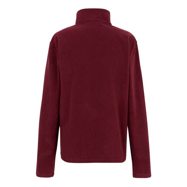 Dark Maroon - Back - Regatta Great Outdoors Mens Thompson Half Zip Fleece Top