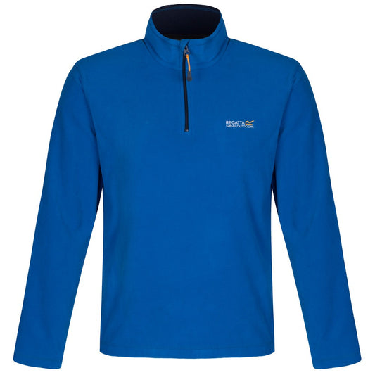 Oxford Blue-Navy - Front - Regatta Great Outdoors Mens Thompson Half Zip Fleece Top
