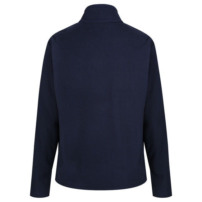 Navy - Back - Regatta Great Outdoors Mens Thompson Half Zip Fleece Top