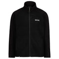 Black-Black - Front - Regatta Great Outdoors Mens Hedman II Two Tone Full Zip Fleece Jacket