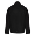 Black-Black - Back - Regatta Great Outdoors Mens Hedman II Two Tone Full Zip Fleece Jacket