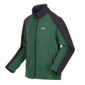 Eden-Ash - Side - Regatta Great Outdoors Mens Hedman II Two Tone Full Zip Fleece Jacket