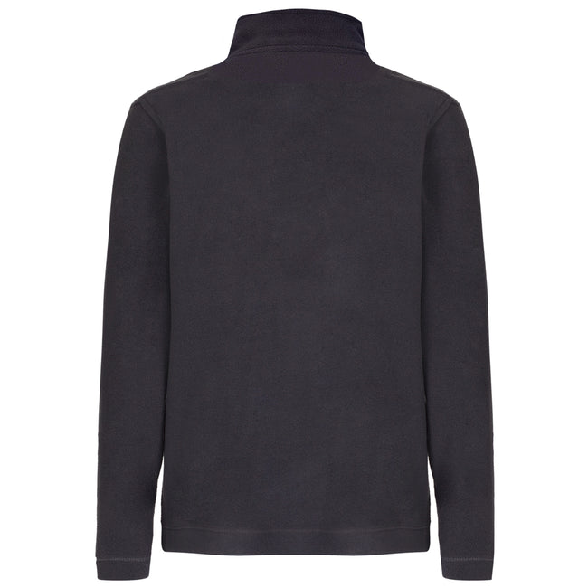 Seal Grey - Back - Regatta Great Outdoors Childrens-Kids Hot Shot II Half Zip Fleece Top