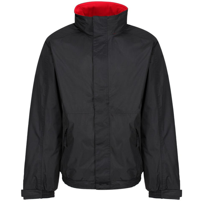 Black-Classic Red - Front - Regatta Professional Mens Waterproof Insulated Jacket