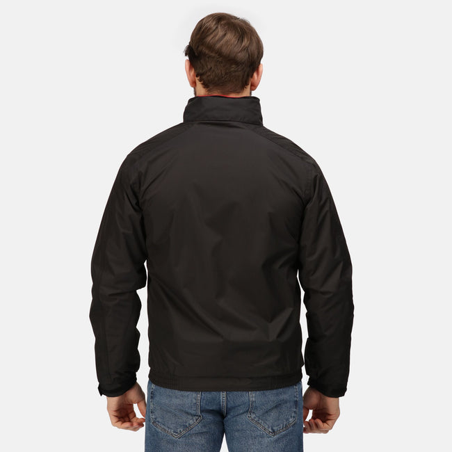 Black-Classic Red - Side - Regatta Professional Mens Waterproof Insulated Jacket