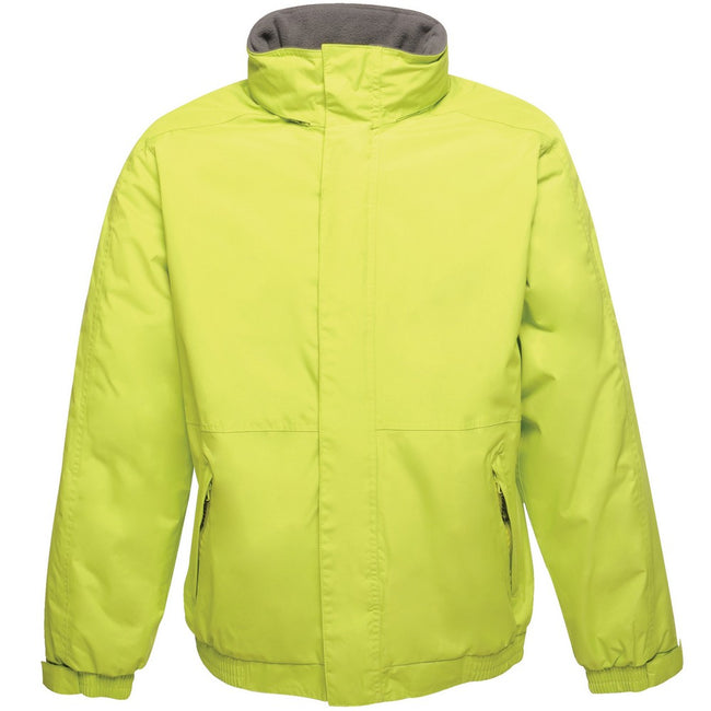 Key Lime-Seal Grey - Front - Regatta Professional Mens Waterproof Insulated Jacket