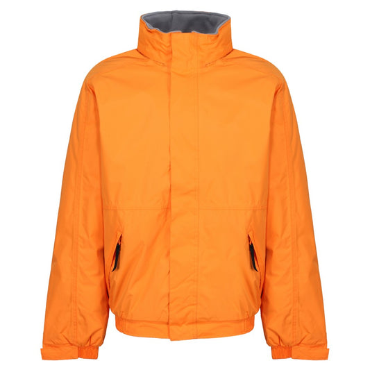 Sun Orange-Seal Grey - Front - Regatta Professional Mens Waterproof Insulated Jacket