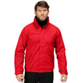 Classic Red-Navy - Side - Regatta Dover Waterproof Windproof Jacket (Thermo-Guard Insulation)