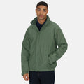 Dark Green-Dark Green - Back - Regatta Dover Waterproof Windproof Jacket (Thermo-Guard Insulation)