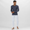 Denim Blue - Lifestyle - Regatta Professional Mens Long-Sleeved Thermal Base Layers