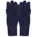 Navy - Side - Regatta Professional Unisex Knitted Winter Gloves