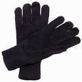 Black - Front - Regatta Unisex Knitted Winter Gloves