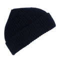 Navy - Back - Regatta Professional Unisex Fully Ribbed Winter Watch Cap - Hat