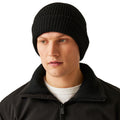 Black - Lifestyle - Regatta Professional Unisex Fully Ribbed Winter Watch Cap - Hat