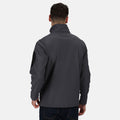 Seal Grey-Black - Back - Regatta Professional Mens 3 Layer Membrane Soft Shell Jacket