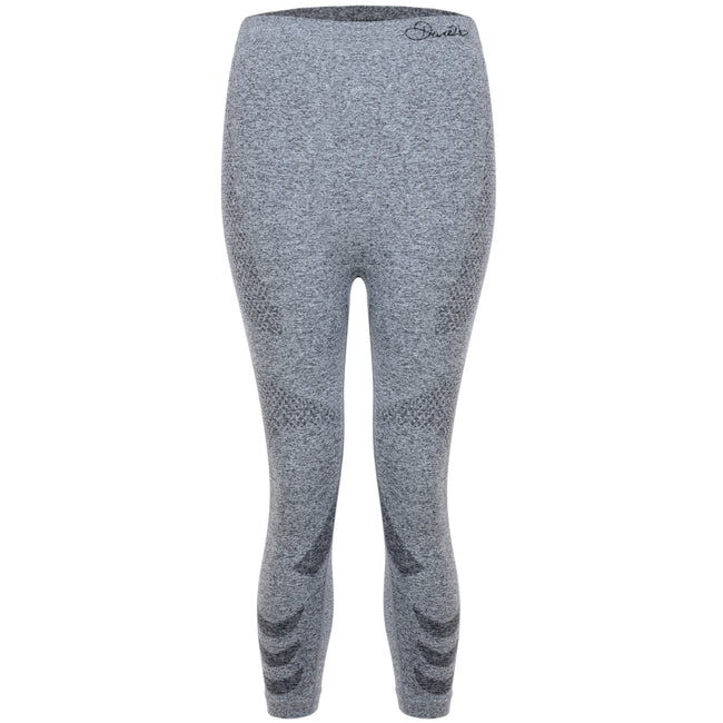 Charcoal Grey - Front - Dare 2B Womens-Ladies Zonal III 3-4 Baselayer Bottoms-Leggings
