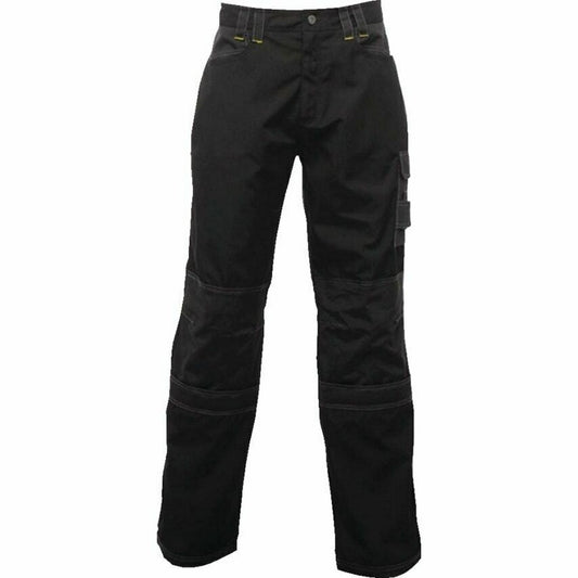 Black - Front - Regatta Professional Mens Work Trousers