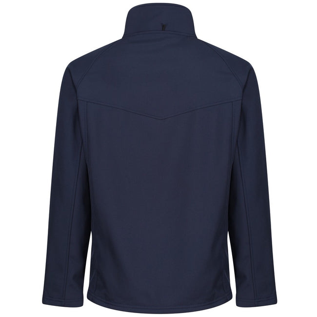 Navy-Navy - Back - Regatta Professional Mens Wind Resistant Fleece Jacket