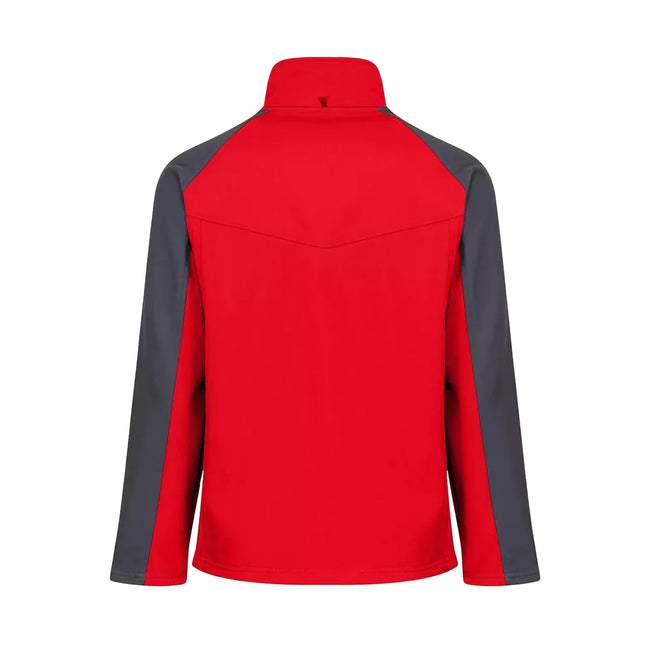 Classic Red-Seal Grey - Back - Regatta Professional Mens Wind Resistant Fleece Jacket