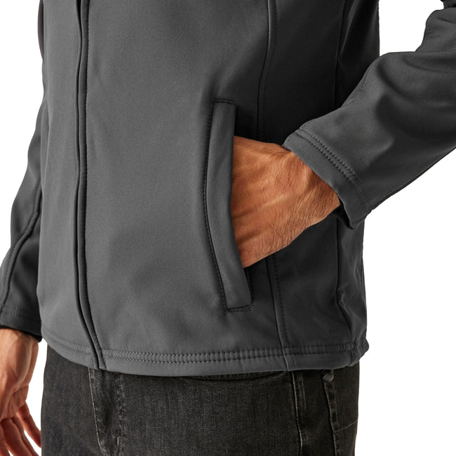 Seal Grey - Lifestyle - Regatta Professional Mens Wind Resistant Fleece Jacket