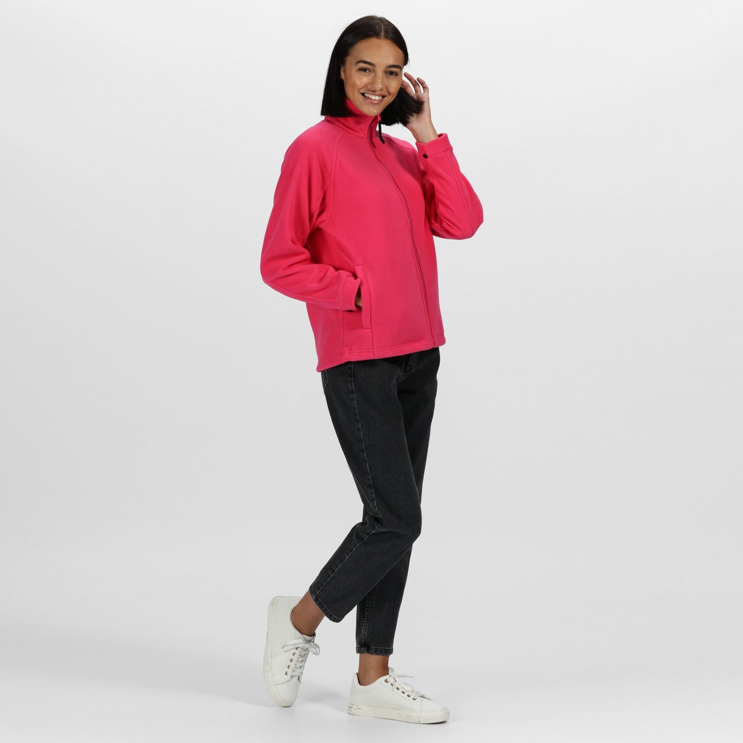 Hot Pink - Pack Shot - Regatta Professional Womens-Ladies Fleece Jacket