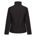 All Black - Back - Regatta Professional Ladies Uproar Softshell Wind Resistant Jacket
