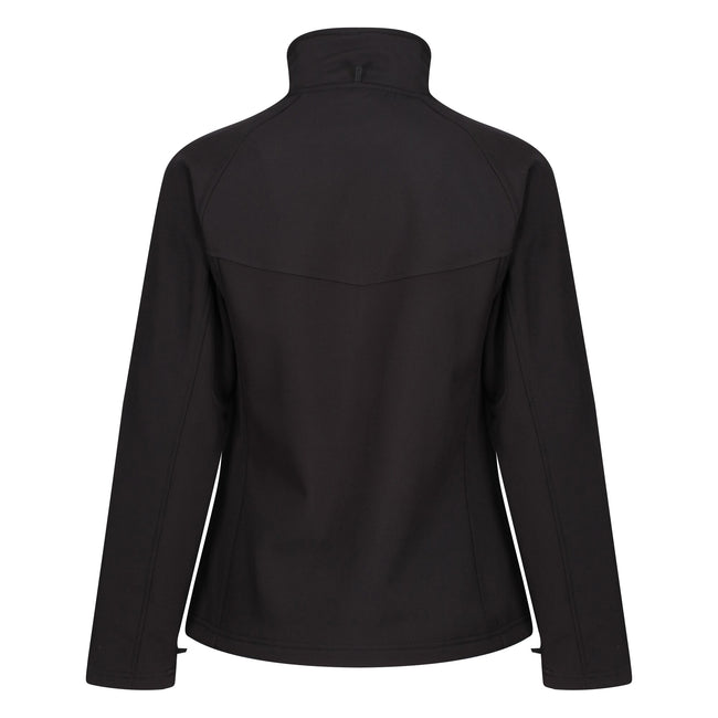 All Black - Back - Regatta Professional Ladies Uproar Softshell Wind Resistant Jacket