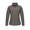 Seal Grey - Front - Regatta Professional Ladies Uproar Softshell Wind Resistant Jacket