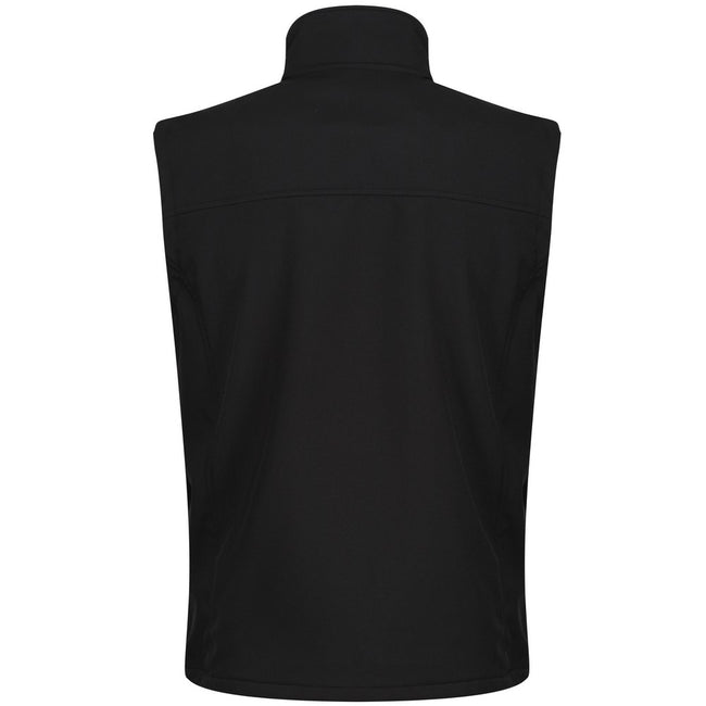 All Black - Back - Regatta Professional Mens Softshell Body Warmer