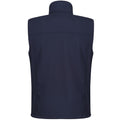 Navy -Navy - Back - Regatta Professional Mens Softshell Body Warmer