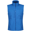 Oxford Blue - Front - Regatta Mens Flux Softshell Bodywarmer - Sleeveless Jacket Water Repellent And Wind Resistant