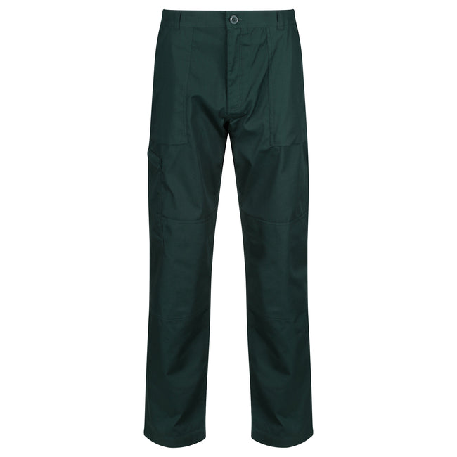 Green - Front - Regatta Professional Mens Workwear Action Trouser (Water Repellent)