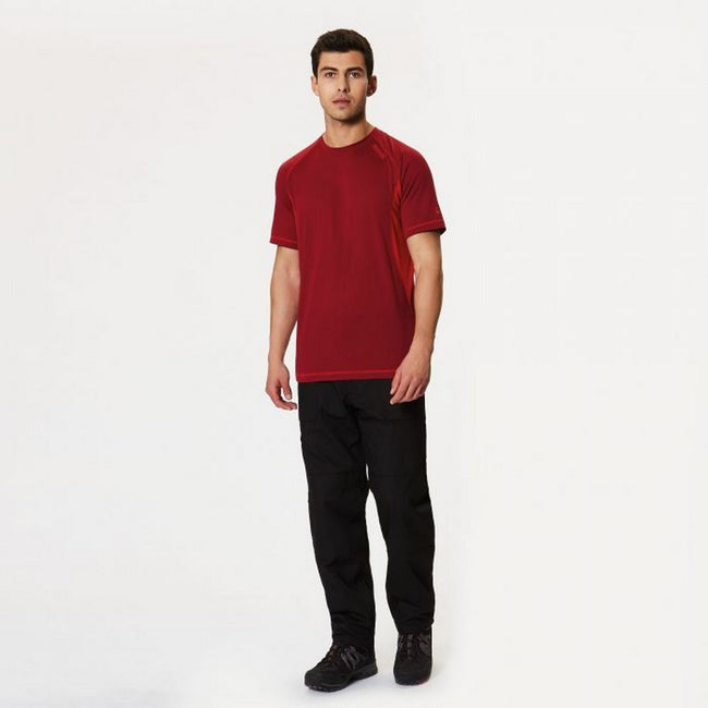 Black - Pack Shot - Regatta Professional Mens Sports New Lined Action Trousers