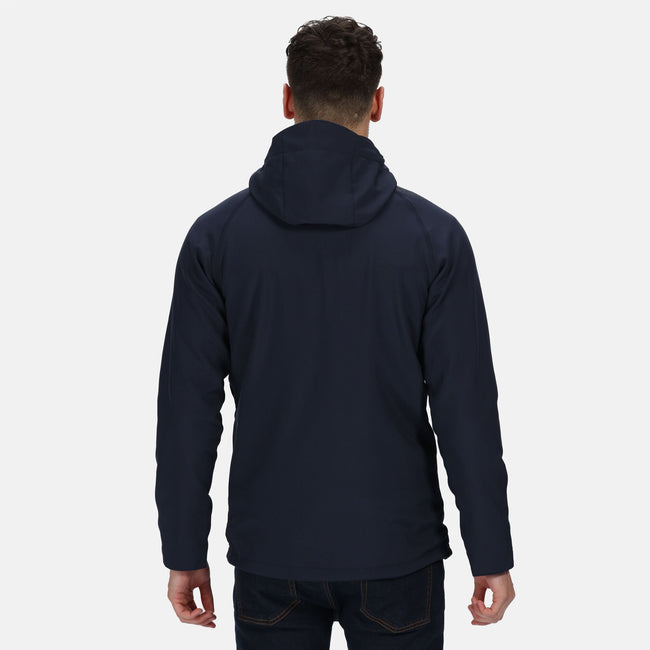 Navy - Back - Regatta Professional Mens Repeller X-Pro Softshell Jacket