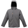 Seal Grey - Front - Regatta Professional Mens Repeller X-Pro Softshell Jacket
