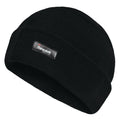 Black - Side - Regatta Professional Mens Beanie
