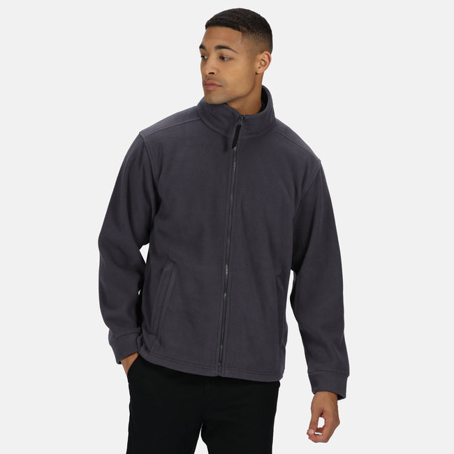 Seal Grey - Back - Regatta Professional Mens Full Zip Fleece Jacket