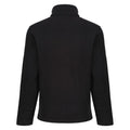 Black - Back - Regatta Professional Mens Plain Micro Fleece Full Zip Jacket (Layer Lite)