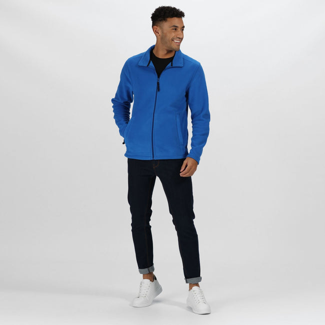Oxford Blue - Lifestyle - Regatta Professional Mens Plain Micro Fleece Full Zip Jacket (Layer Lite)
