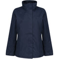 Navy - Front - Regatta Professional Womens-Ladies Beauford Insulated Waterproof Windproof Performance Jacket