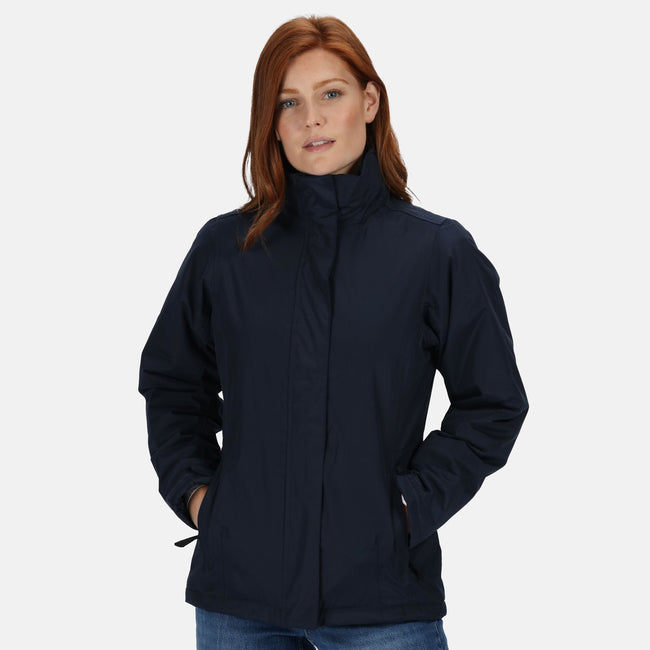 Navy - Lifestyle - Regatta Professional Womens-Ladies Beauford Insulated Waterproof Windproof Performance Jacket