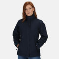 Navy - Lifestyle - Regatta Professional Womens-Ladies Beauford Insulated Waterproof Windproof Performance Jacket