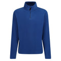 Royal Blue - Front - Regatta Professional Mens Micro Zip Neck Fleece Top